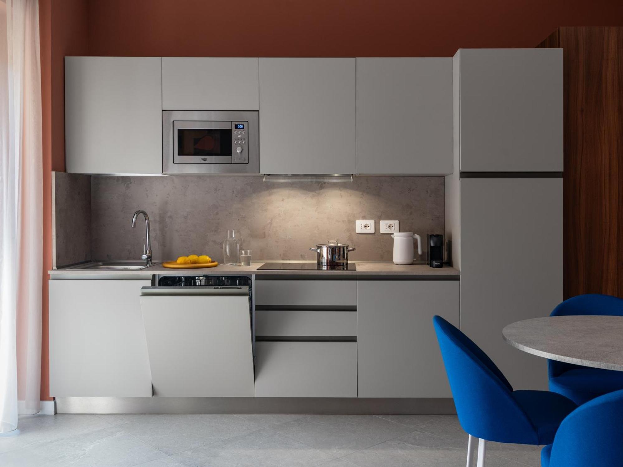 Apartment mit 1 Schlafzimmer und Schlafsofa